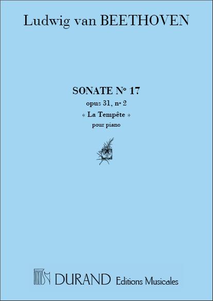 Sonate En Re Mineur Op 31 N 2 N 17 Piano
